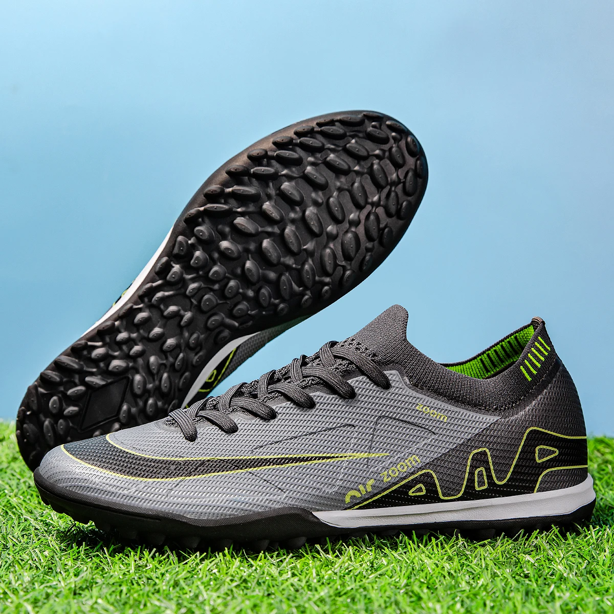Quality Soccer Shoes Football Shoes for Men Soccer Cleats for children Original Football Boots Kids Unisex Futsal Shoes image 6