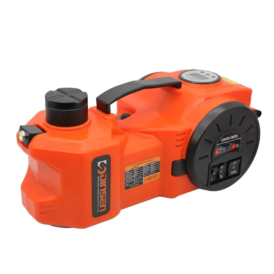 

2025/Hot selling 5T Hydraulic power car lift jack and electric wrench emergency car vehicles tire repair 12v electric car jack k