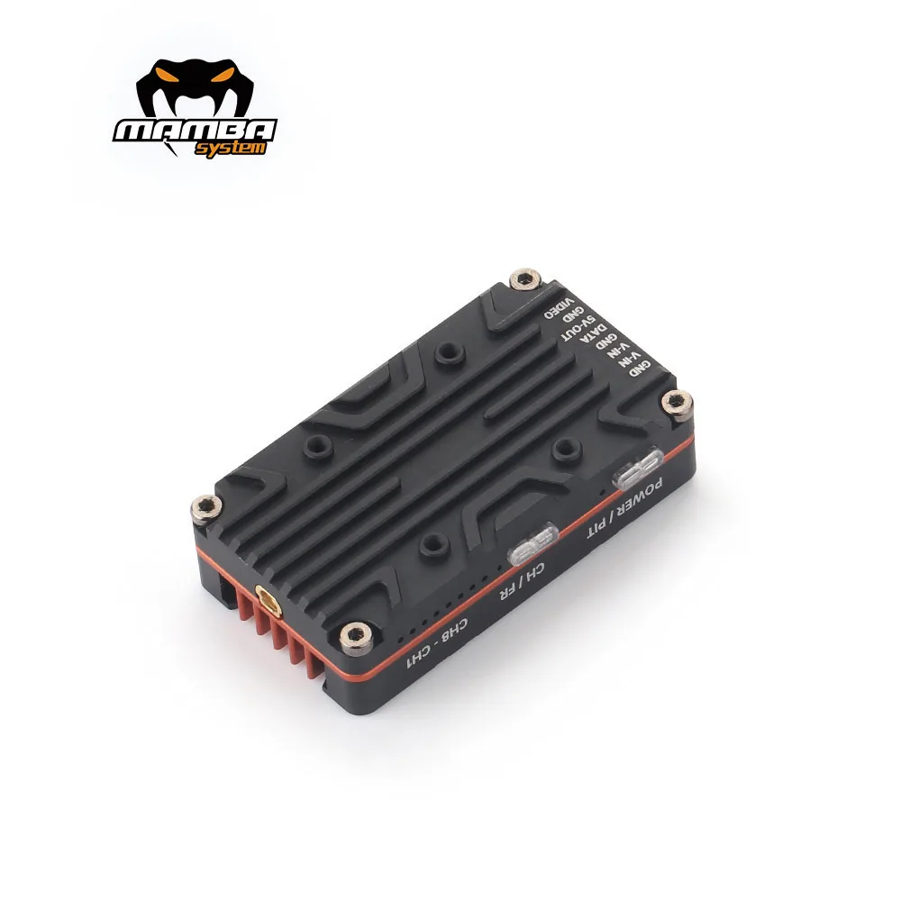 5.8G 2.5W Pro Dual Core Video Transmitter 2.5W high-power CNC housing inner Fan FPV fixed-wing long-distance s fpv