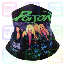 Poison Nothin But A Good Time Microfiber Neck Gaiter Bandana Scarf Warmer Windproof Face Head Wrap