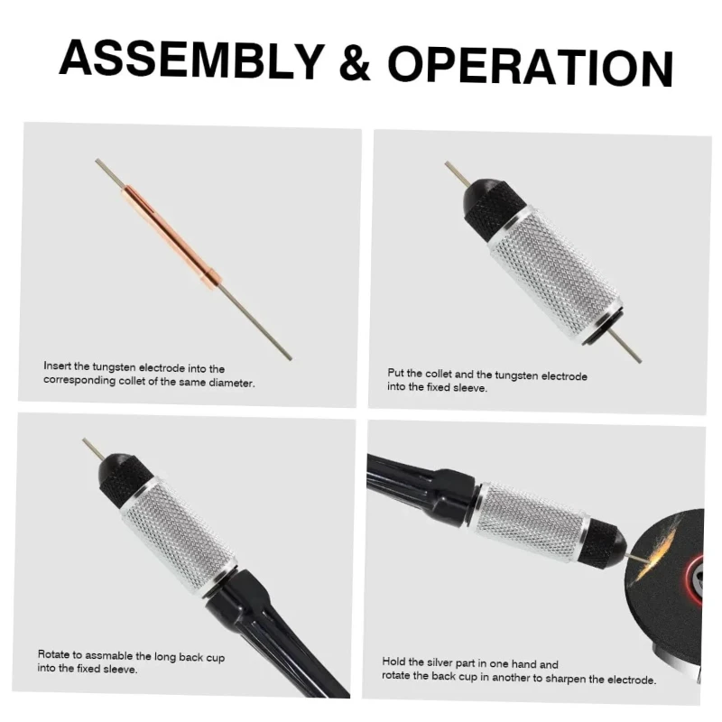 Tungsten Electrode Grinder TIG Welding Tools,Electrode Grinding Tools Kits NEW
