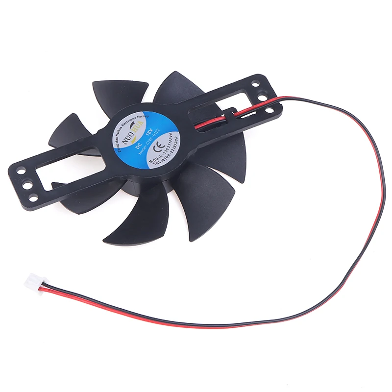 High Quality Black DC 18V 85mm Plastic Brushless Fan Cooling Fan For Induction Cooker Repair Accessories 1pcs