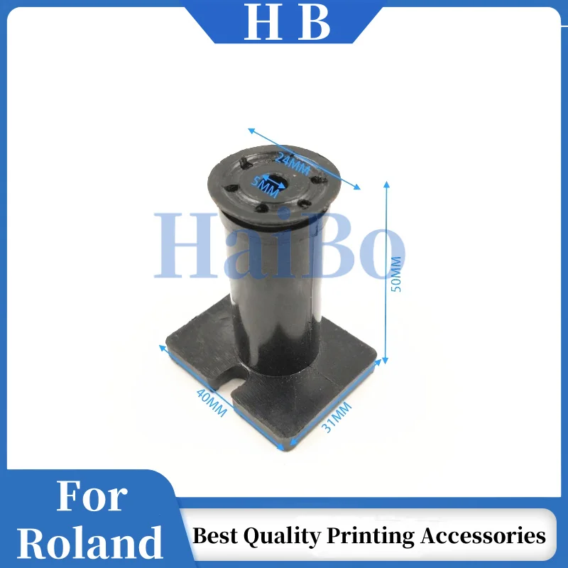Kualitas Terbaik R0945-1 pengisap pengumpan hitam untuk pria Printer Roland ukuran 40x32x52mm pengisap Roland