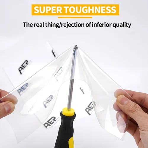 Imagen 2 del producto Película protectora transparente para coche, antiarañazos, multiusos, estirable, pegatina de piel de rinoceronte, película protectora de piel para coche