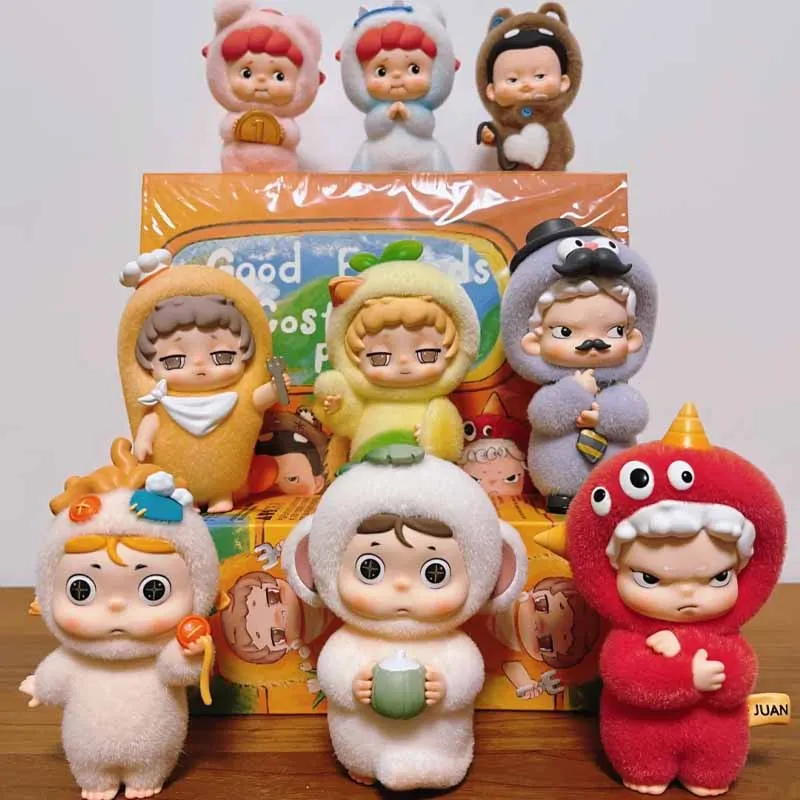 

Fun Friends Dress Up Party Series Blind Box Cute Cartoon Surprise Trendy Play Handmade Desktop Ornament Blind Box Toy Gift