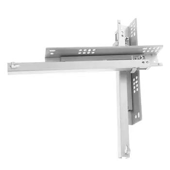 2 ks Podmontážní zásuvkové výsuvy s plným výsuvem, odolné proti korozi, tlumené zavírání, kluzné lišty pro zásuvky skříněk 10 nejlepší prodej miniaturní výsuvy do zásuvek - №6