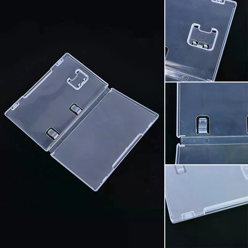 Switch Game Card Storage Case Transparent Shell Inserted Cover Book Holder Game Cartridge Protector