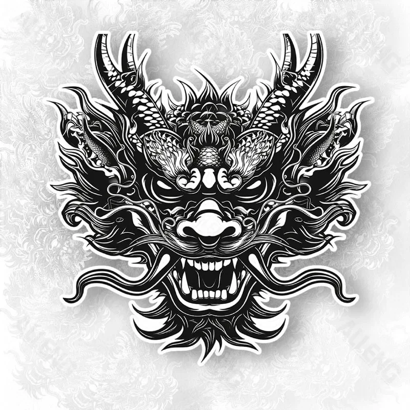 

1 шт. модная наклейка на мифологию-клейкая наклейка Majestic Vibe для чехлов для телефонов, корпусов для планшетов, корпусов гитары