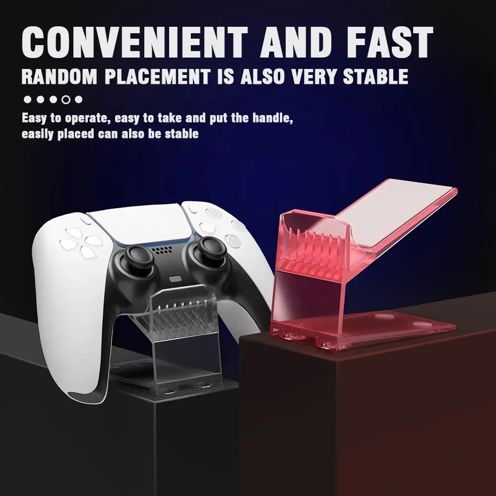 Multi-color Acrylic Stand Holder For PS5/PS4/XBOX/NS PRO Controller Display Bracket Storage Rack