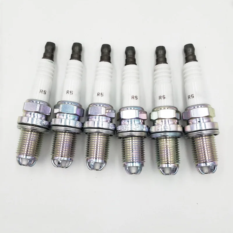 4-6pcs 12120037607 Platinum Spark Plugs Fit for BMW E46 E39 E60 E61 E63 E64 E38 E83 E53 E36 E85 E52 E65 E66 E67 BKR6EQUP