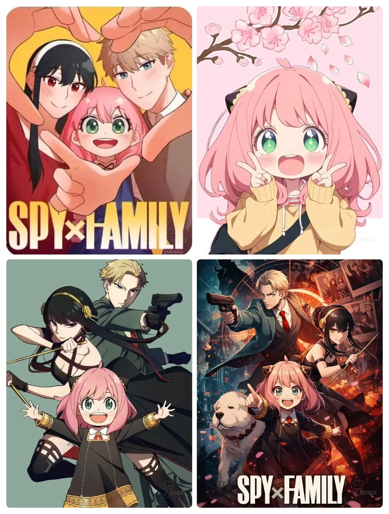 Rompecabezas de Anime Spy X Family con Personaje Anya, Juegos de Rompecabezas para Adultos, Diversión Familiar, Regalo Ideal para Decoración del Hogar