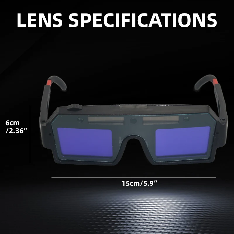 New black auto-dimming welding goggles with replaceable lithium battery welding glasses for TIG-MIG arc plasma cutting