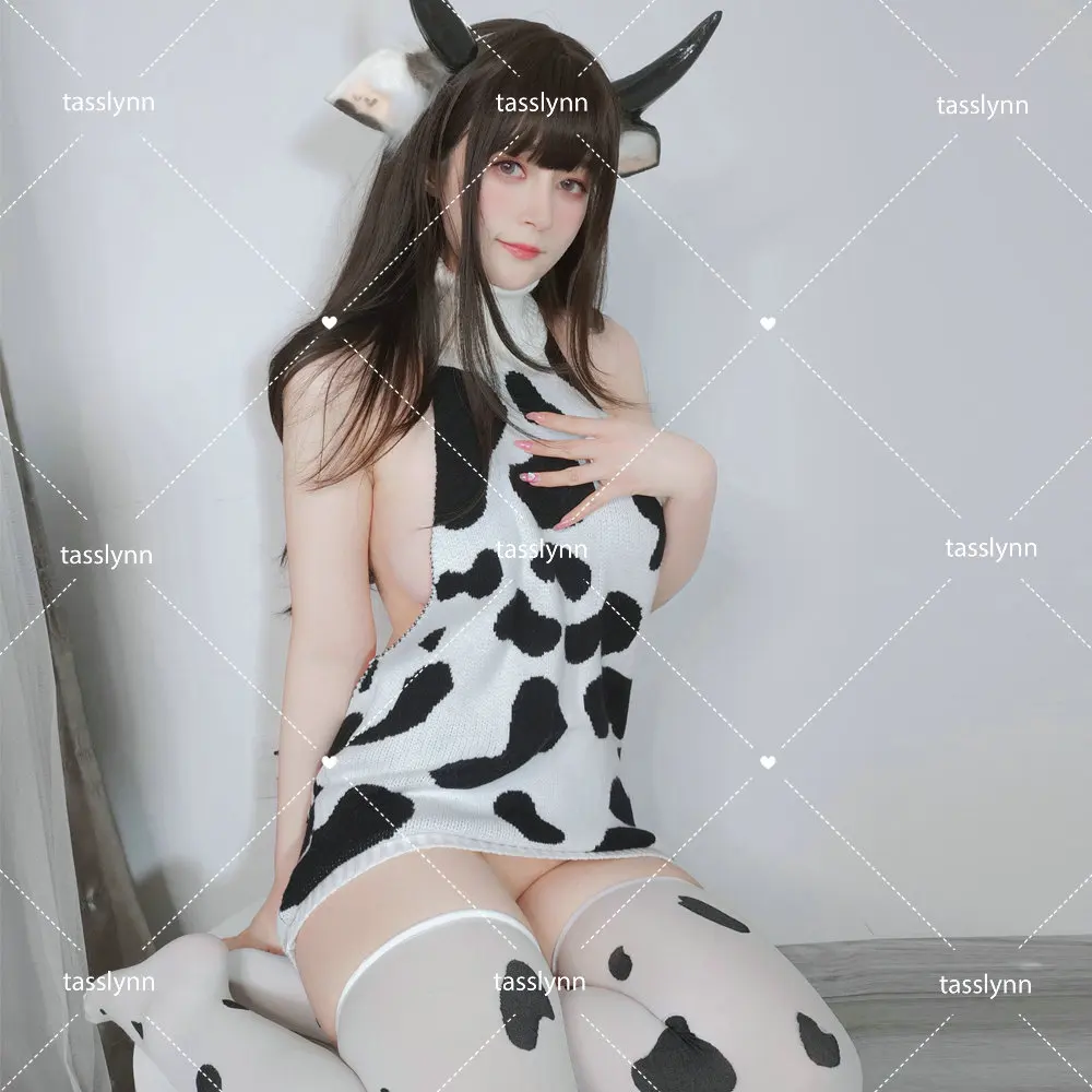 

Kawaii Cow Cosplay Maid Dress Sexy Costume Halloween Anime Sexy Costumes Maid Outfit Sexy Swimsuit for Geek Girl