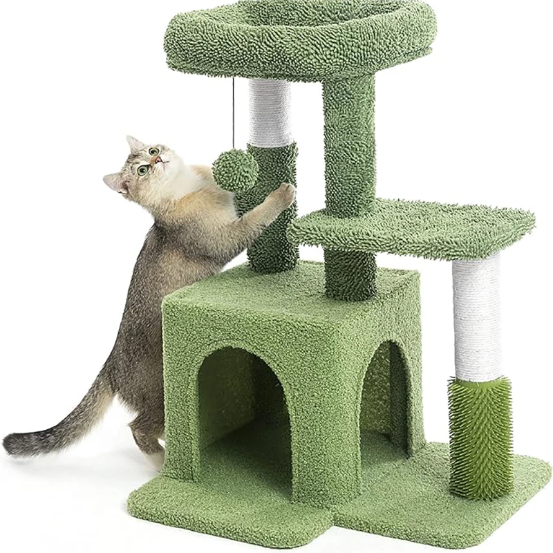 

Cat Climbing Frame with Feeding Function, Hardwood/bamboo Products, Fast Production, Quick Shipment.