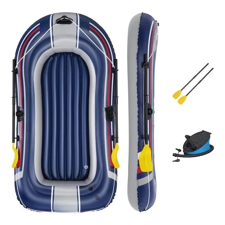 

61083/61068/61110 Trck Outdoor Rowing Rafting Inflatable Water Boat River Kayak Set with air Foot Pumpcustom