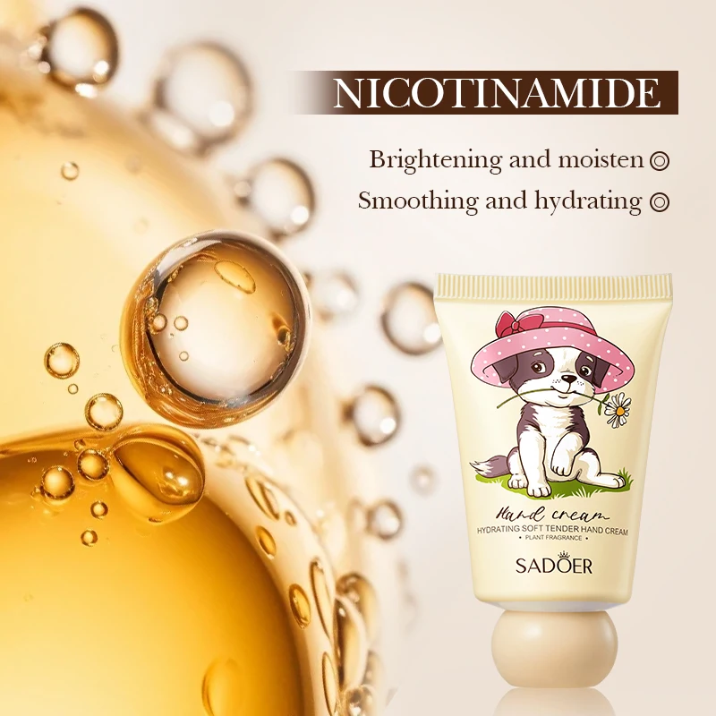 5 قطعة SADOER حديقة العطور كريم اليد مستخلص نباتي ترطيب الزهور المغذيات الجافة متصدع إصلاح كريم زيت تبييض لينة