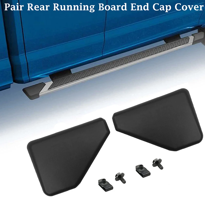 Car Rear Running Board End Cap for Ford F-150 2015 2016 2017 2018 2019 2020 FL3416N455B FL3416A455B Replacement Accessories