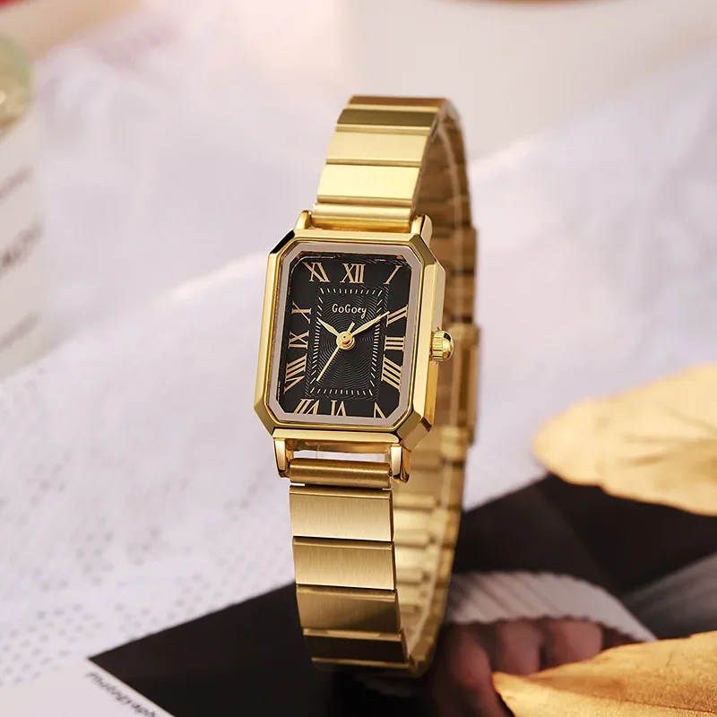 New Square Women Watch Adjustable Stainless Steel Strap Student Fashion Luxury Quartz Watch Relojes Para Mujer Dropshipping