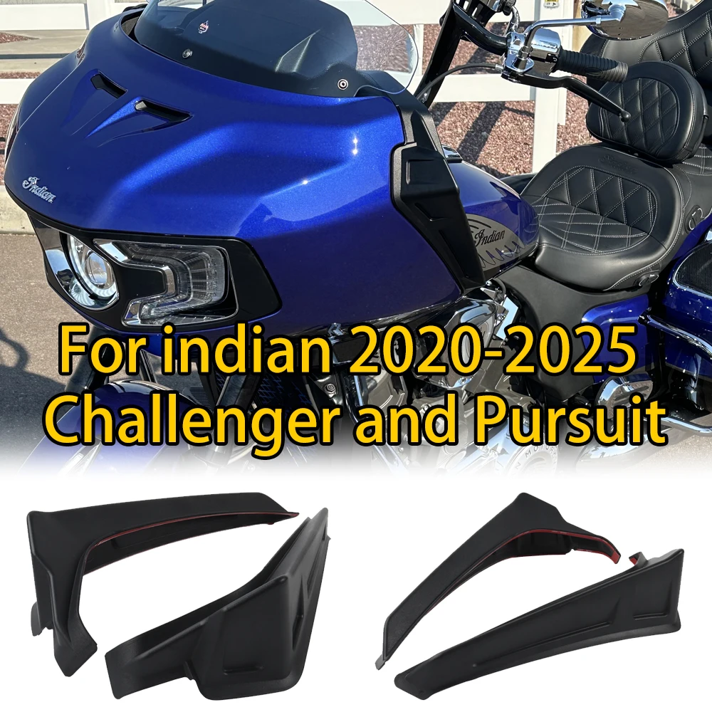 

Wind Deflectors for Indian Challenger/Pursuit/Limited/Dark Horse 112 PowerBand 2020 - 2025 | Wind Reduction Kit for Motorcycle