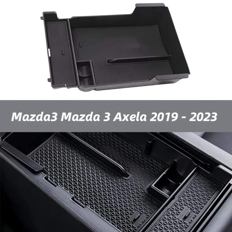 

Car Central Armrest Storage Box Car Organizer for Mazda3 Mazda 3 Axela 2019 - 2023 Container Holder Tray Accessories Car Styling