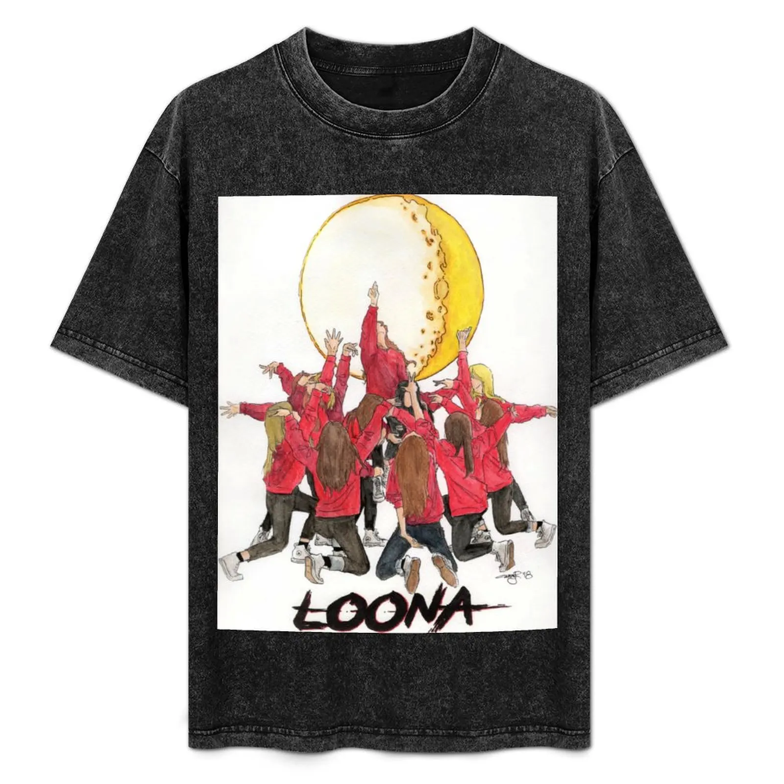 

LOONA 'THANKS' T-Shirt man t shirt luxury man t shirts for men g man t shirts for men mens graphic shirts T-Shirt
