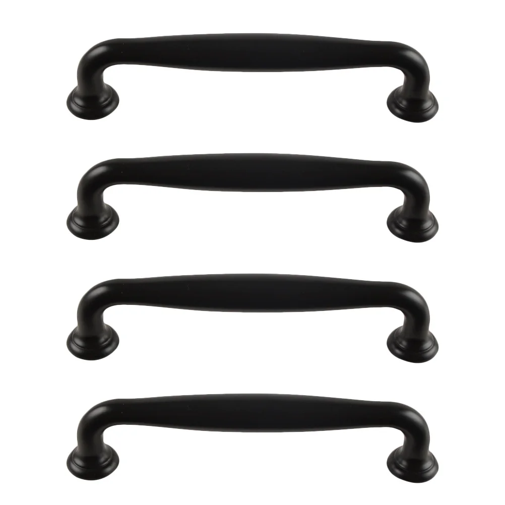 

4pcs Single Hole Mini Pull Handles For Cabinets Drawers Modern Cabinet Knobs Replacement Furniture Hardware Cupboard Closet Door