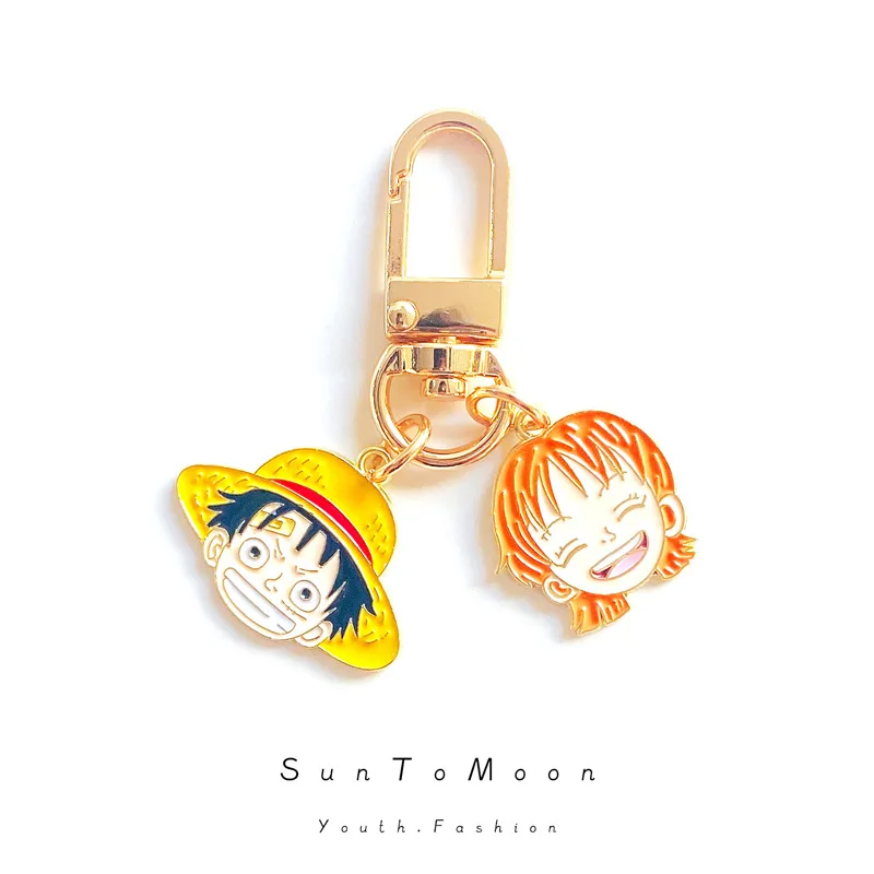 One Piece Series Bag Pendant Keychain Anime Periphery Creativity Friend Festival Gift Cartoon Exquisite Accessories Trendy Toy image 6