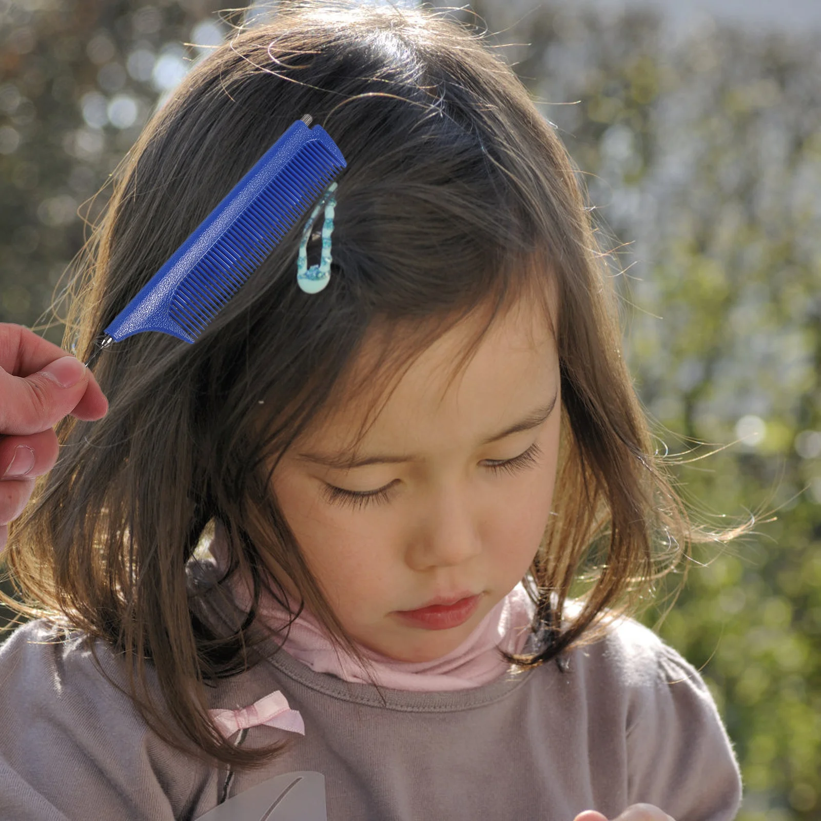 

3 шт., расчески для хвоста с эластичной стальной ручкой, гладкие остроконечные парикмахерские грабли, расческа для салона, парикмахера, парикмахера, инструмент для массажа кожи головы