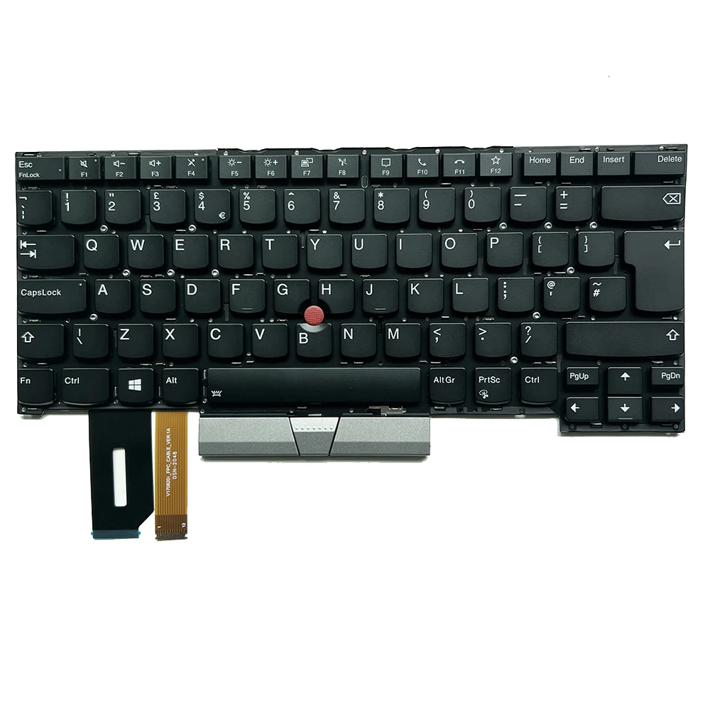 T14S UK Backlit Keyboard for Lenovo Thinkpad T490s T495s T14S GEN 1 P1 X1 Extreme Gen 1/ Gen2 JAZZ85 11K019C SN20W19801