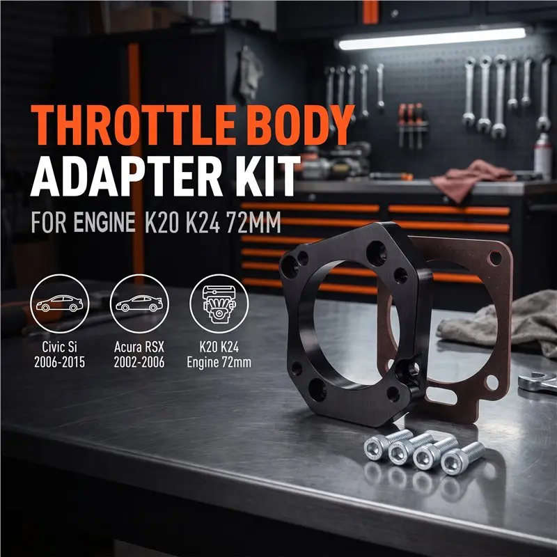 Throttle Body Adapter Throttle Adapter For Honda Civic Si 5
