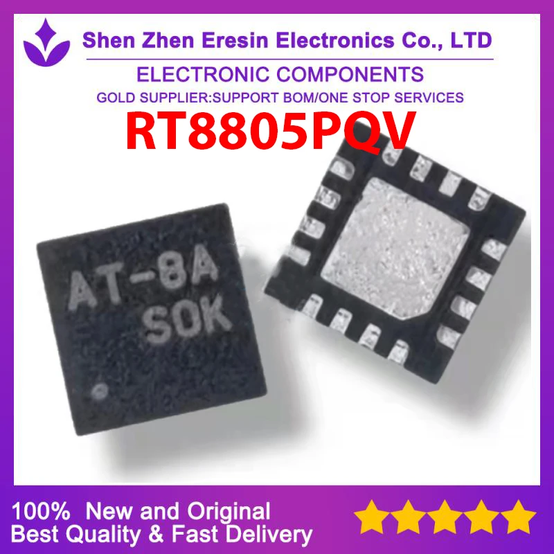 Free shipping  10PCS/LOT   RT8805PQV  QFN    New and original