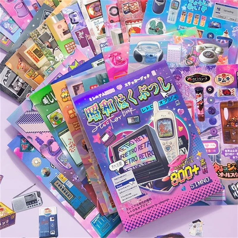 30 ورقة Kawaii شوا مذكرات سلسلة يموت قطع ملصق الكتب DIY بها بنفسك مذكرات سجل القصاصات جراب هاتف جماليات القرطاسية ملصقات #1