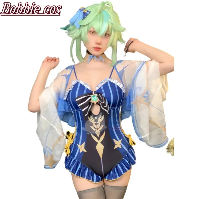 

Новый костюм для косплея Bobbie cos Sucrose для Хэллоуина, Рождественского фестиваля, игры, аниме Comic Con Cos, вечерние купальники