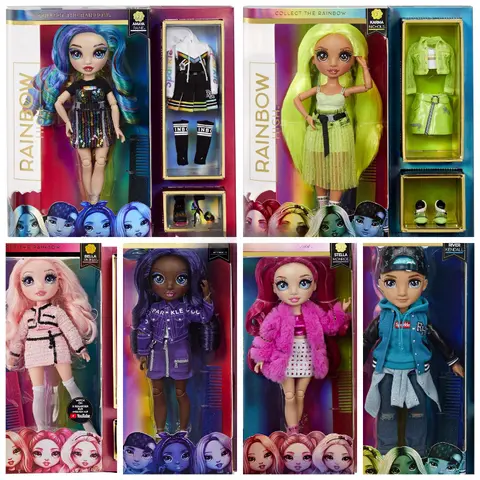 Original 2nd Generation Rainbow High Big Sister Fashion Dolls Accessories Dress Up Doll Cute Girl Play Toy Holiday Gifts