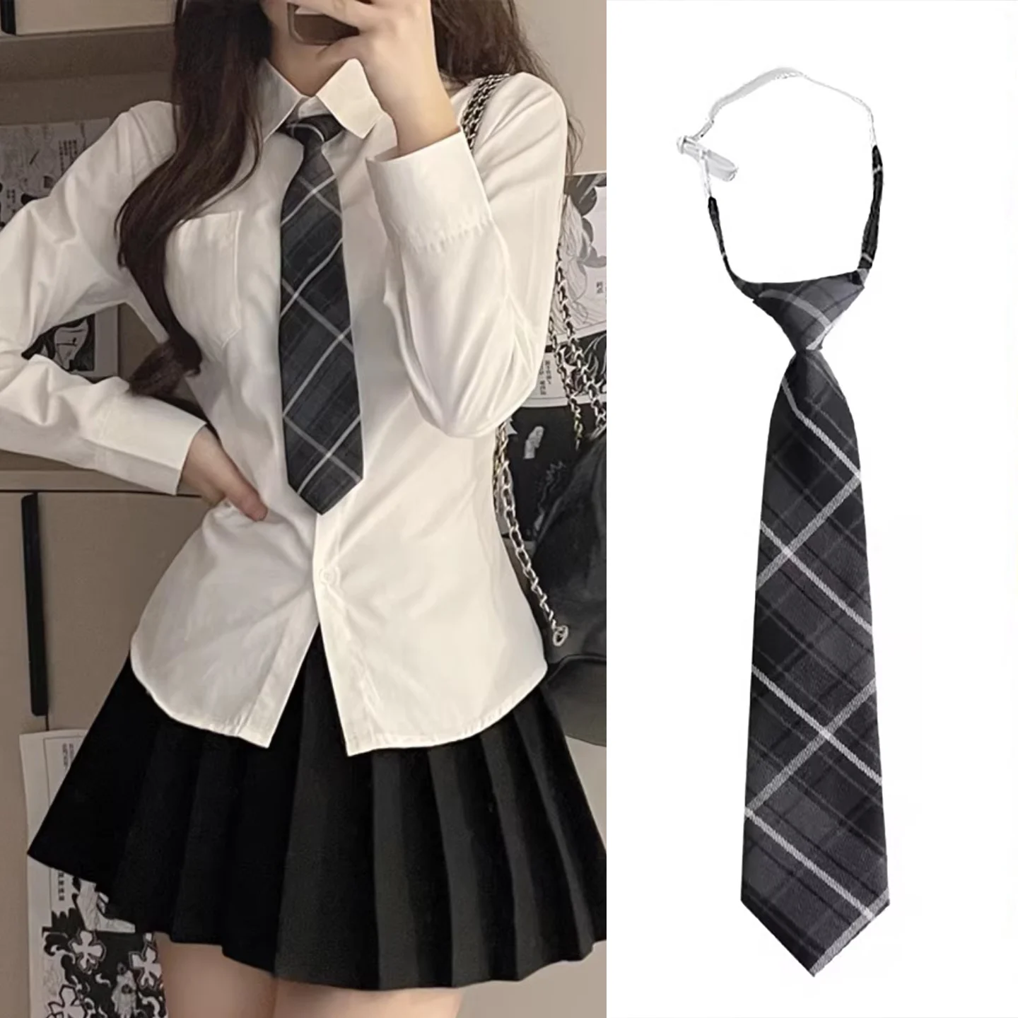 laco-miniatura-xadrez-jk-feminino-estilo-preppy-acessorio-para-camisa-uniforme-japonesa-gravata-borboleta-masculina-para