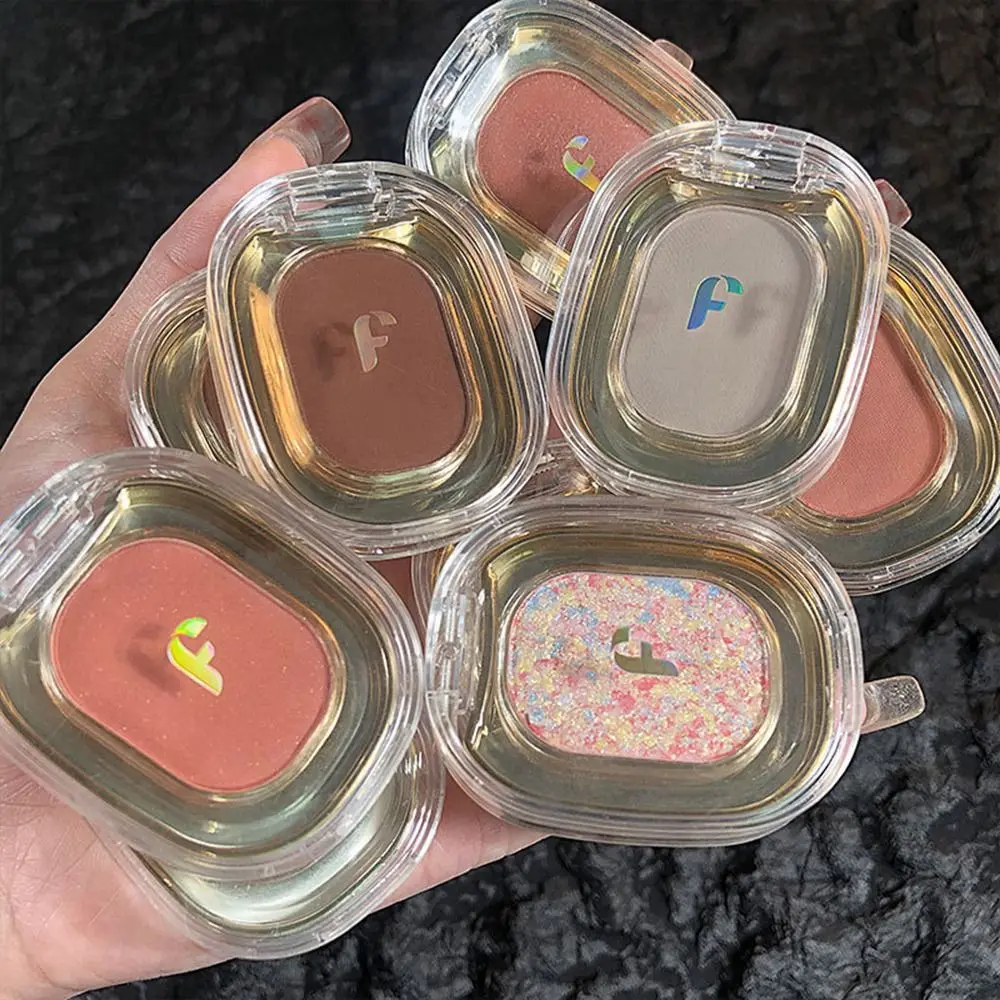 

Гладкие монохромные тени для век, водостойкая, устойчивая к поту, матовая палитра теней для век, низкая насыщенность, долговечная косметика для глаз для женщин