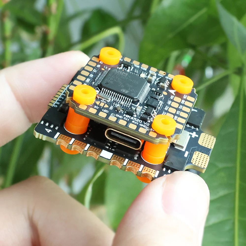 Mini F4 V2 65A Fly Tower Controlador de vuelo FC y ESC Pila 4 en 1 para FPV RC