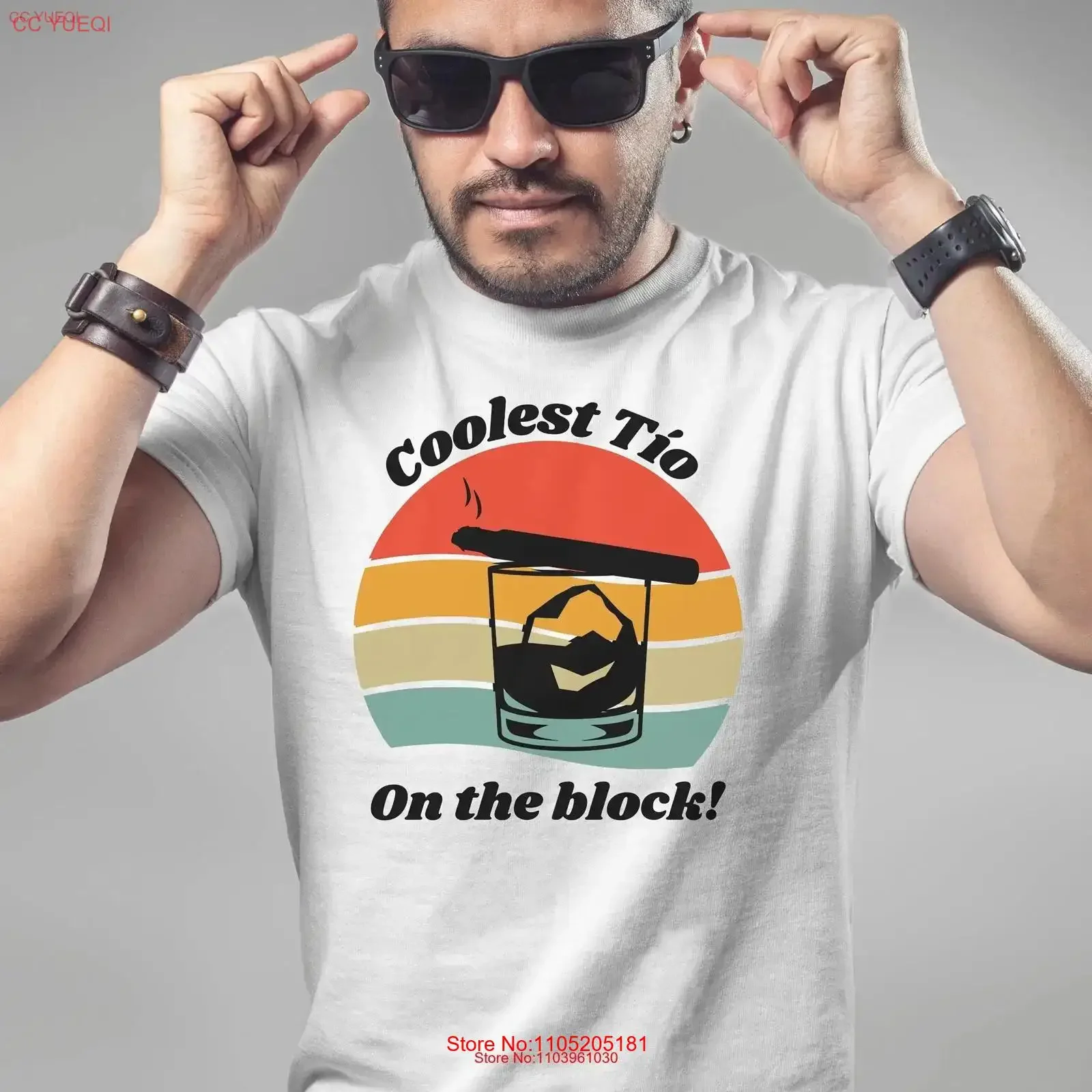 

Футболка Tio для дяди Regalo para El Mejor крутой клуб дяди Happy Fathers Day Favorite Best винтажная стираная мода слегка