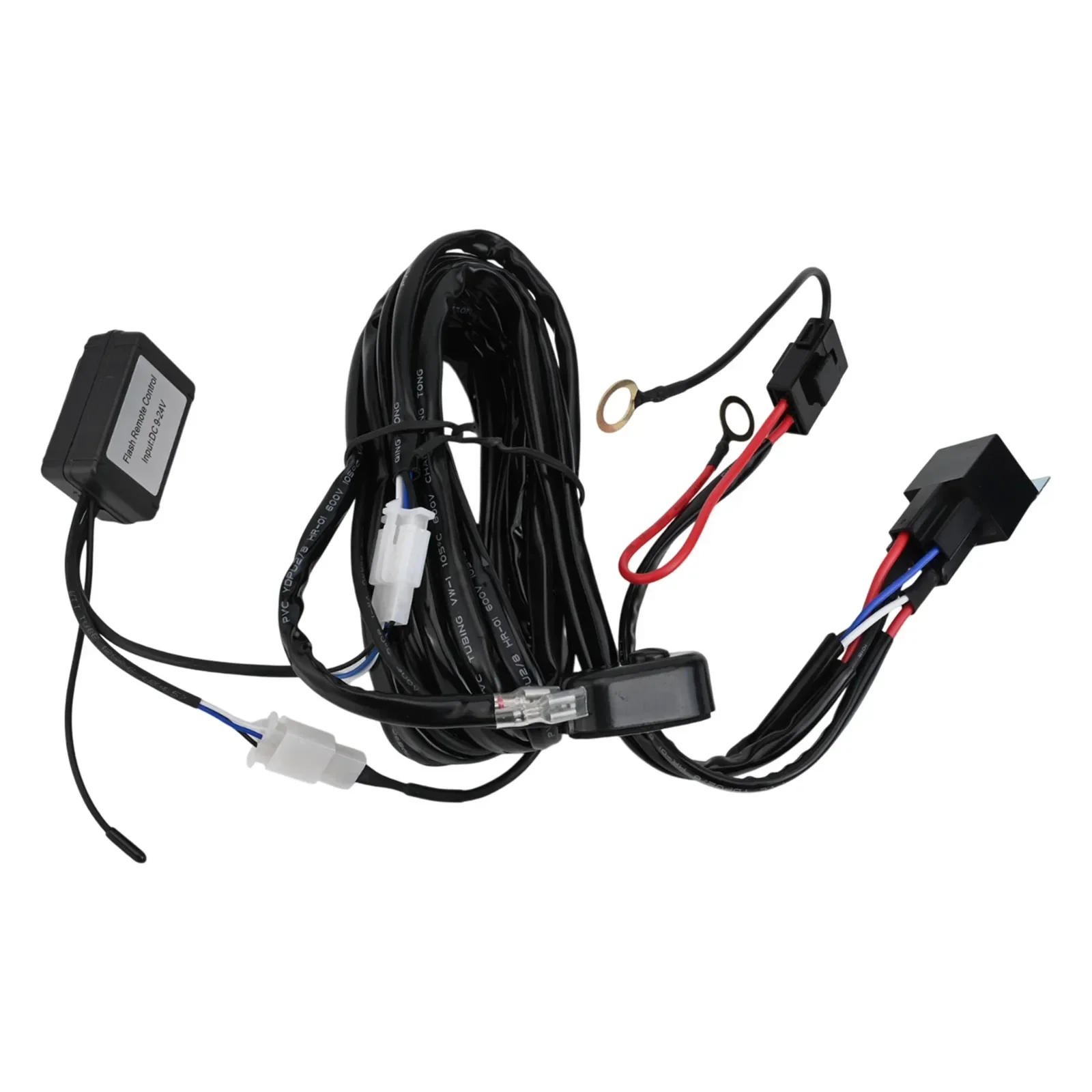 

Remote Control Switch 1200W Relay Control For Automotive Lighting Black Motorcycle Headlight Bulb Easy Installation