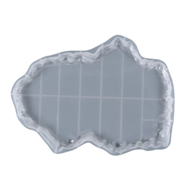 Silicone Tray Mold Silicone Muold for Resin Irregular Shaped Geode Tray Molds