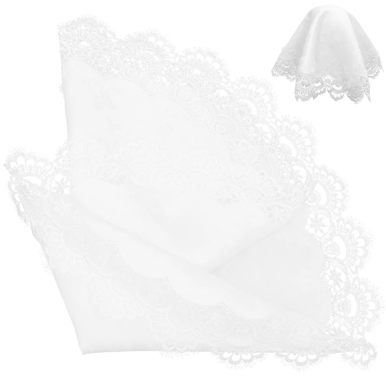 

Table Lamp Cover Cloth Lace Delicate White Decorative Toddler Safe Protective Dustproof Home Beauty Special Appearance