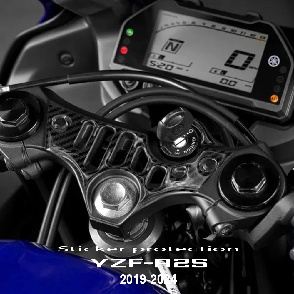 

For YZF-R25 YZF R25 YZFR25 2019-2023 Motorcycle Side Fuel Tank Pad Protector 3D Sticker Decal Knee Grip Tank Traction Pads