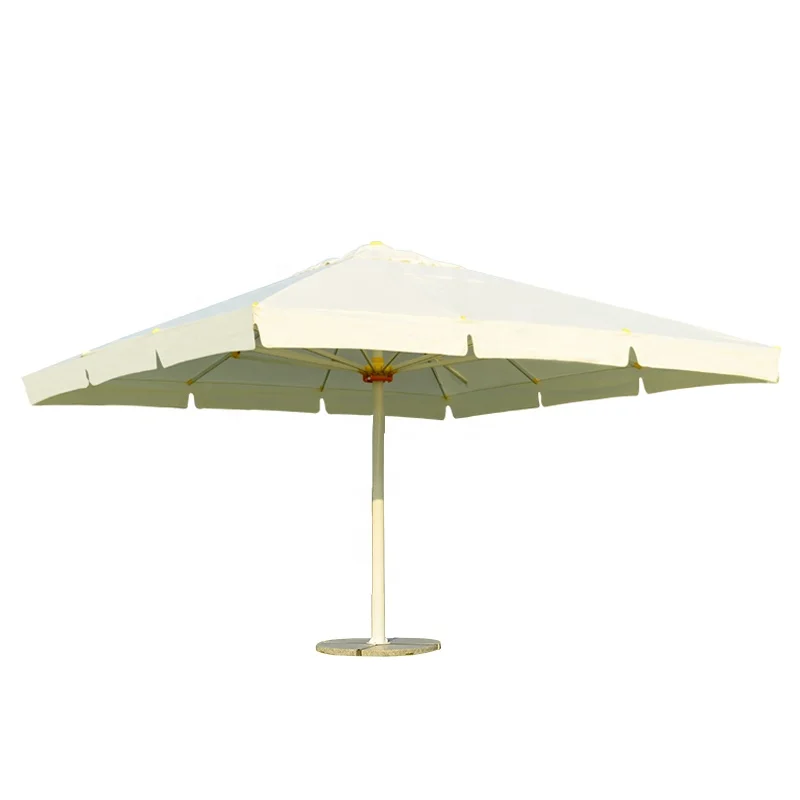 5m Aluminum Roma Parasol Big Square Umbrella