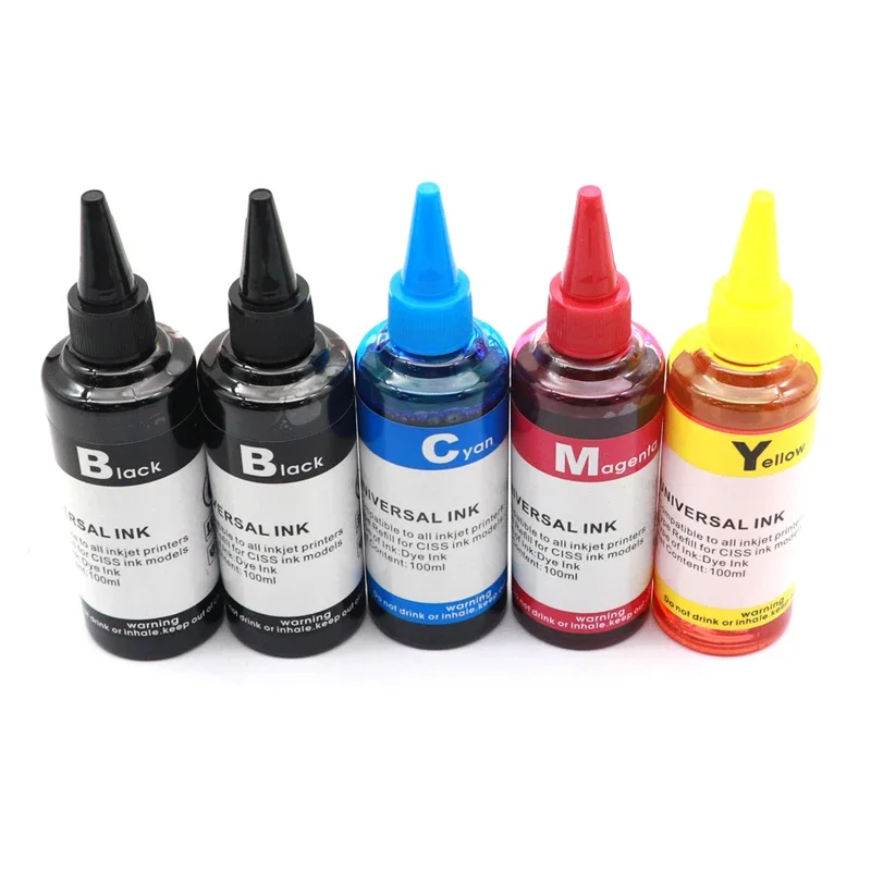 100Ml Universele Inkt Navulling Kit Voor Epson Canon Hp Brother Lexmark Printer Inkt Navulbare Printers Dye Ink Inkjet Printer 450 451