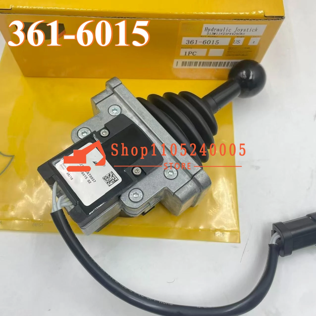 

Гидравлический джойстик-контроллер 361-6015 для экскаваторов 950H, 962H, 966H (запчасти для спецтехники)