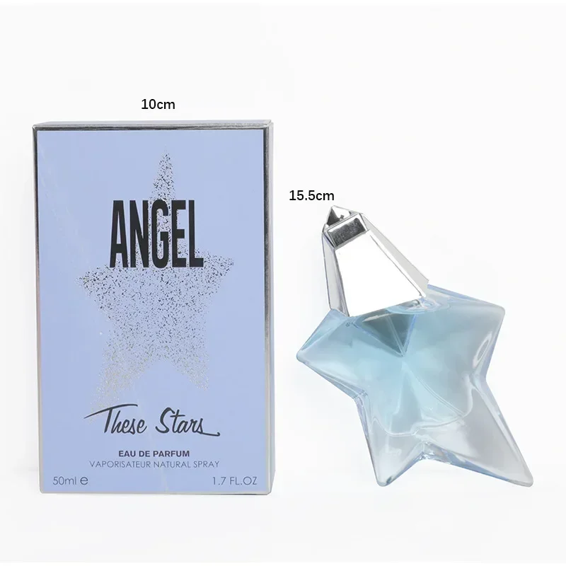 50 مللي Angel Eau De Parfum رذاذ قابل لإعادة الملء ستاندنج نيو فرمون أنيق ساحر طازج حيوية طبيعية رذاذ عطر
