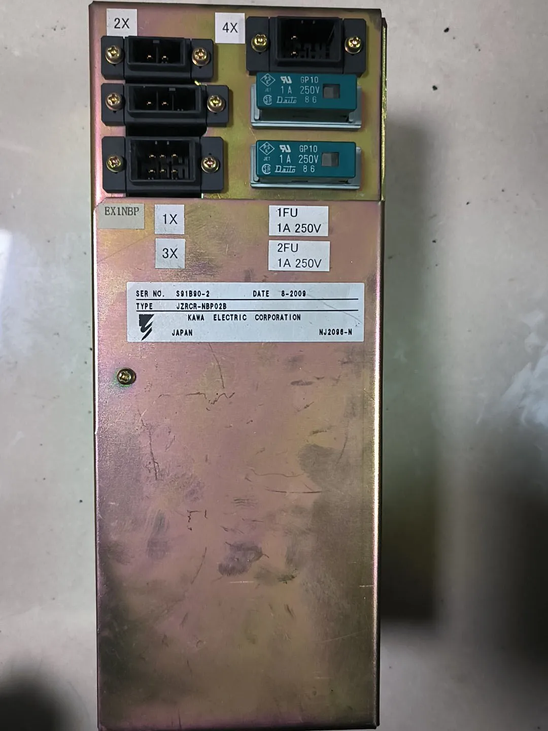 Acessórios originais do robô JZRCR-NBP02B para YASKAWA
