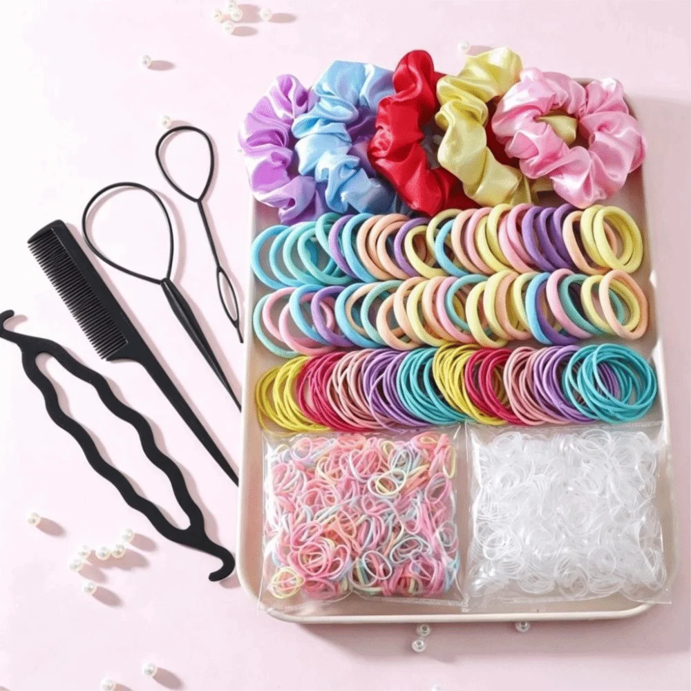 novo-conjunto-de-acessorios-de-cabelo-em-poliester-scrunchies-de-alta-elasticidade-sem-costura-elasticos-de-cor-solida-para-uso-diario-feminino