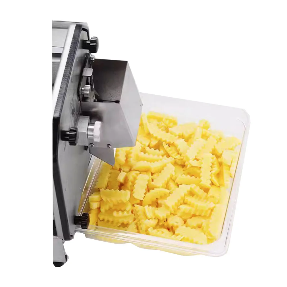 

Commercial Electric French Fries Slicer For Potato Radish Cucumber Strip Cutter Stainless Steel Vegetable Cutting Machine