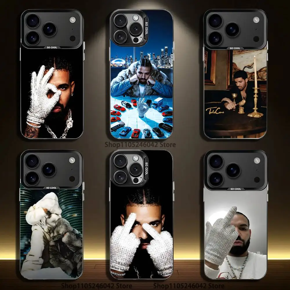 Rapper D-Drake Phone Case For iPhone 17,16,15,14,13,12,11,Pro,Max,Plus,Black Matte Shockproof Cover